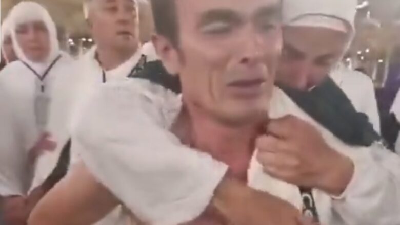 Allah Sarki Kalli Bidiyon: Yana ta shan yabo saboda yanda ya goya mahaifiyarsa a baya yake dawafi da ita a dakin ka’aba