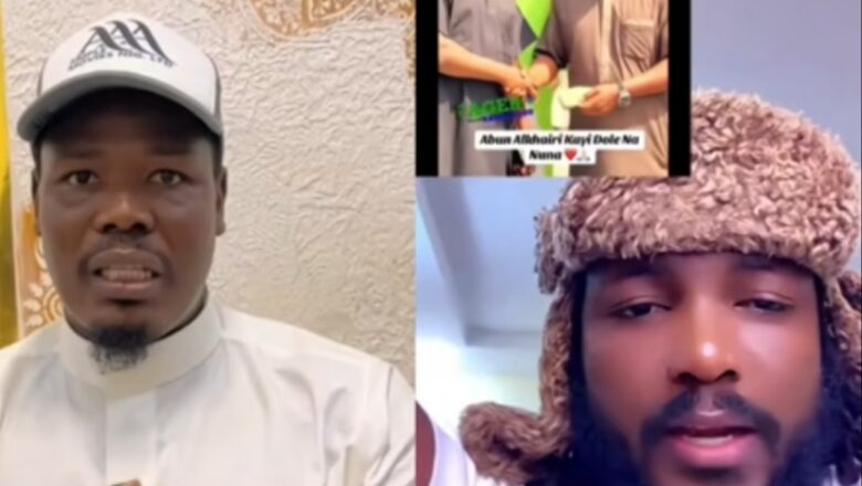 Kalli Bidiyon: Abale ya mayarwa da Aminu J Town Martanin sukar da ya masa kan karbar Shinkafar tallafi da Nuhu Abdullahi ya raba