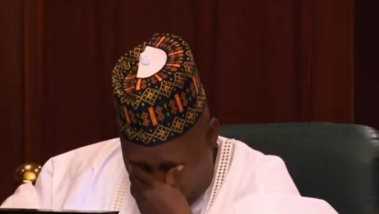 Allah Sarki: Kalli Bidiyon yanda mataimakin shugaban kasa, Kashim Shettima ya fashe da kuka saboda matsalar tsaro