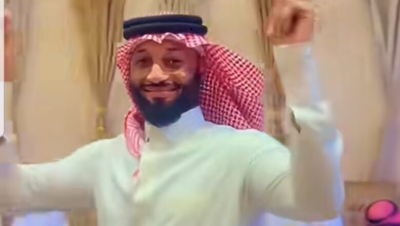 Kalli Bidiyon: Yanda Tauraron Fina-finan Hausa, Saheer Abdul me garin Danwake ya saje cikin Larabawa suna ta tikar rawa