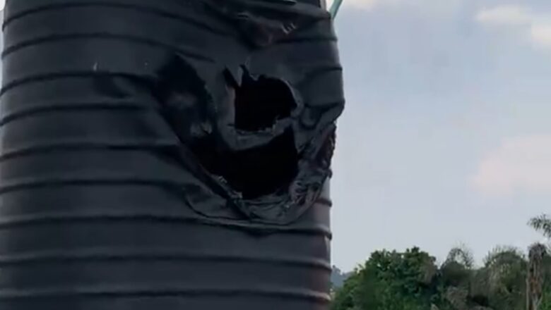 Kalli Bidiyon: Yace tsananin zafin ranane ya lalata masa tankin ajiye ruwa