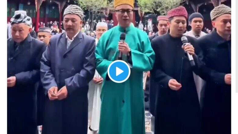 Kalli Bidiyon: Yanda Musulmai ‘yan kasar China ke ta kabbara bayan kammala Sallar Idi