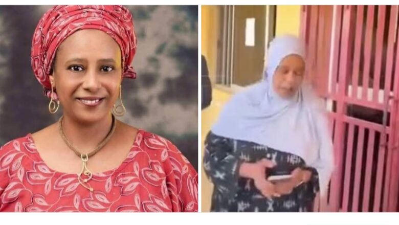 Kalli Bidiyon: Wannan wulakancin da ake mana, wataran ba za’a yi ba>>inji Matar ElRufai, Asia yayin da aa hanata shiga cikin kotun da ake masa shari’a