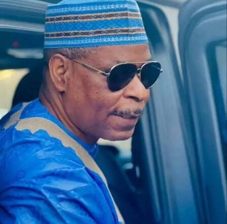 Kalli Bidiyon: Yanda ake bugawa tsohon IGP Muhammad Adamu rigunan yakin neman zabe