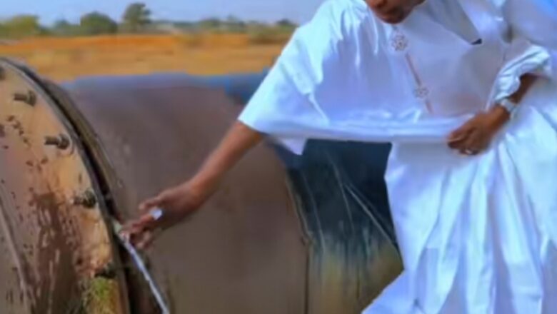 Kalli Bidiyon: Gwamna Abba na fada kan bututun ruwa da ba’a gyara ba ya dauki hankula