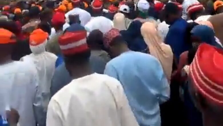 Kalli Bidiyon: Dubban mutanen da suka taru a wajan Zàngà-zàngàr ADC