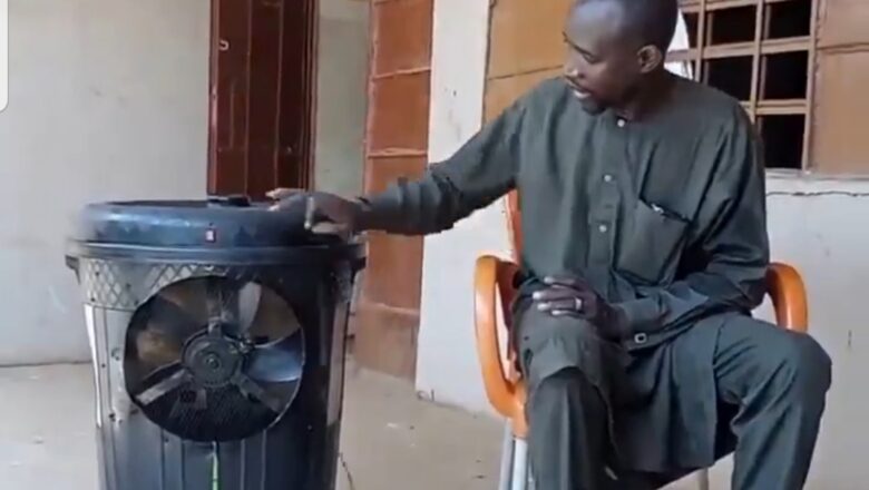 Kalli Bidiyon yanda wani dan Arewa ya kera na’urar sanyaya daki, AC