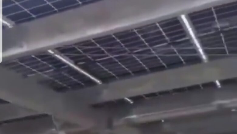 Kalli Bidiyon: Yanda Solar Panels da yawa da aka saka a fadar shugaban kasa, an ma dauke janaretan dake fadar saboda yanzu ga Solar