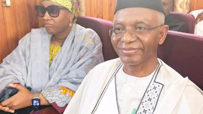 Da Duminsa:Tsohon Gwamnan Kaduna, Malam Nasiru Ahmad El-Rufai ya bayyana a kotu a yau sanye da tutar jam’iyyar ADC