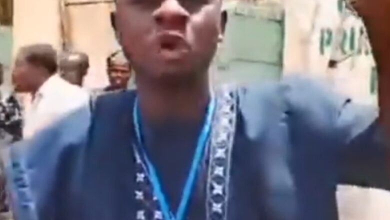 Kalli Bidiyon Da Duminsa: Wani ya tsere da kayan zabe a mazabar Farfesa Isa Ali Pantami, ba’a yi zaben fidda Gwani ba