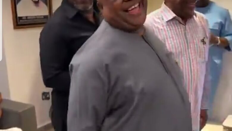 Kalli Rawar da Gwamnan jihar Osun Ademola Adeleke da sanata Orji Uzo Kalu suka yi data dauki hankula