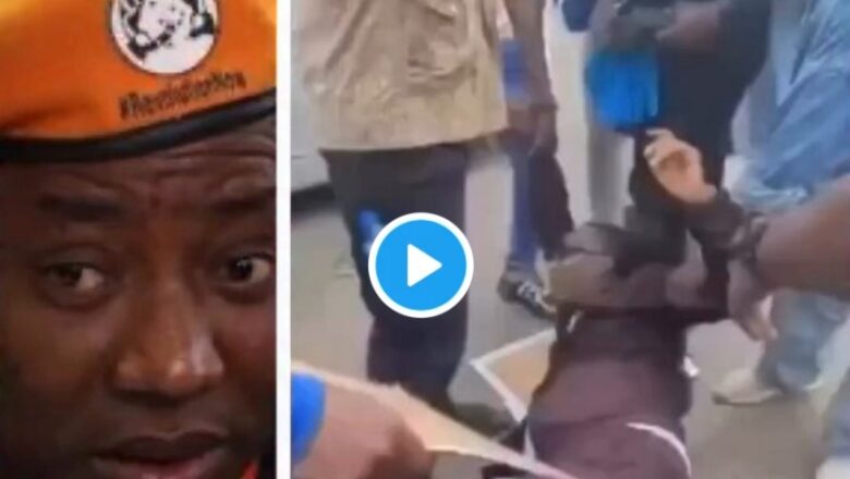 Kalli Bidiyon Da Duminsa: Sowore ya yanke jiki ya fadi a wajan Zàngà-zàngàr da suke a Abuja