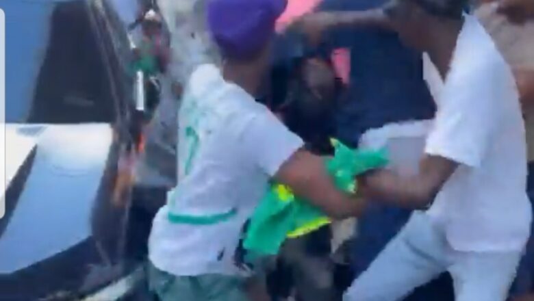 World Cup: Kalli Bidiyon yanda kazamin fada ya barke a tsakanin magoya bayan Faransa da Senegal