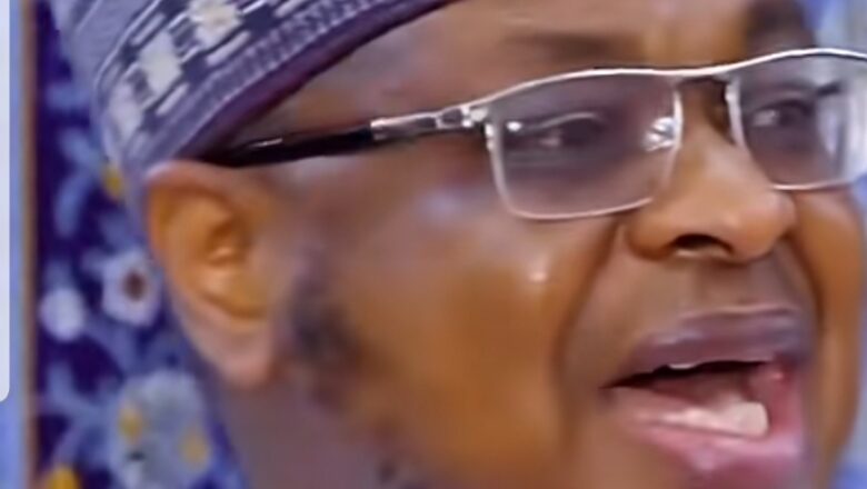 Kalli Bidiyon: Allah Sarki yanda farfesa Isa Ali Pantami ke kuka saboda matsalar tsaron Arewa