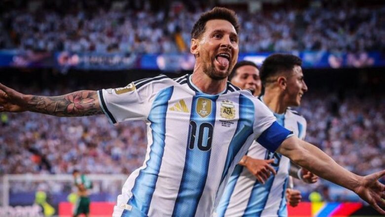 Kalli Bidiyon: Kayatacciyar kwallon Messi inda ya zama na daya a Duniya wajan yawan cin kwallaye a Kofin Duniya