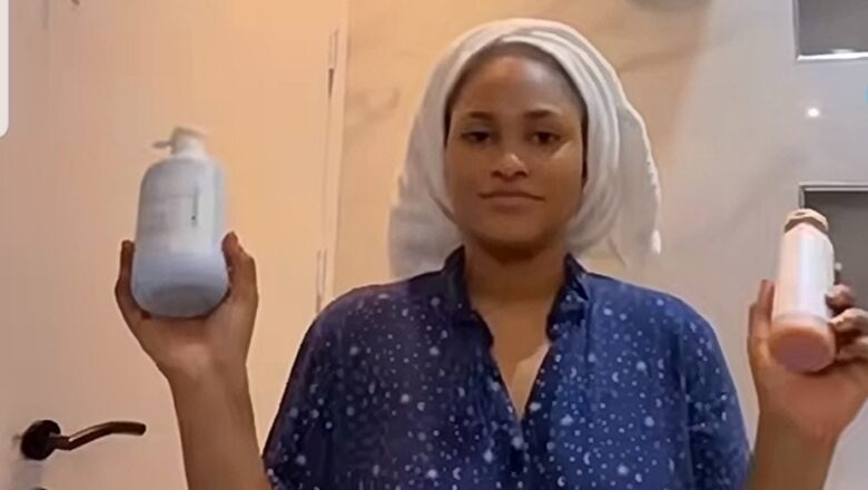 Kalli Bidiyon: Da Tauraruwar Kannywood, Firdausi Yahya ta saki tana wanka da ya dauki hankula