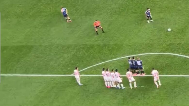 Kalli Bidiyon: Free kick din da Messi ya ci jiya ya dauki Hankula