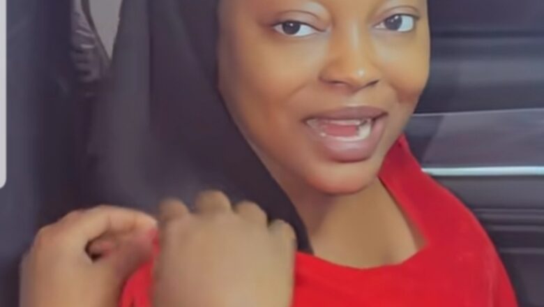 Kalli Bidiyon: Yanda Hassan Make-Up ya gyarawa Tauraruwar fina-finan Hausa, Khadija MaiNumfashi rigar Nònònta yayin da ta fito waje
