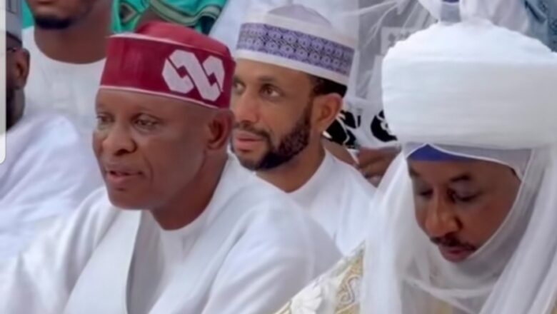 Kalli Bidiyon: Yanda Gwamnan Kano, Abba Kabir Yusuf da Mataimakinsa, Sule Garo suka je fadar Sarkin Kano aka yi zikirin shekara dasu