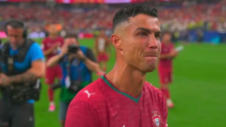 Kalli Bidiyon: Yanda Cristiano Ronaldo ya bar filin wasa cikin hawaye bayan da Spain ta core Portugal daga World Cup