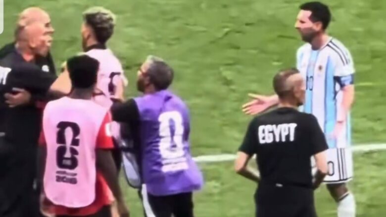 Kalli Bidiyon: Yanda rikici ya barke tsakanin Messi da Kocin Egypt