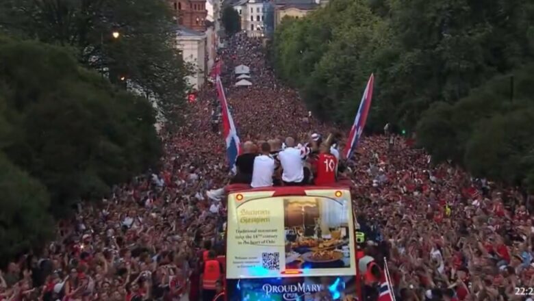 Kalli Bidiyon: Yanda akawa ‘yan kwallon kasar Norway tarba me kyau bayan fitar dasu daga gasar World Cup ya dauki hankula