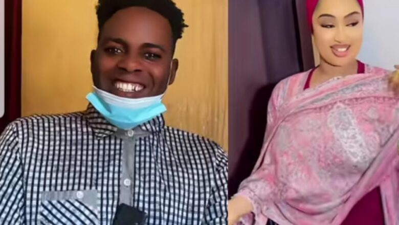 Kalli Bidiyon: Yanda Hassan Make-Up yasa Tsohuwar Matar Gfresh, Maryam Nicki Minaj a TiktokLive tana juya masa mazaunai wai ya gani
