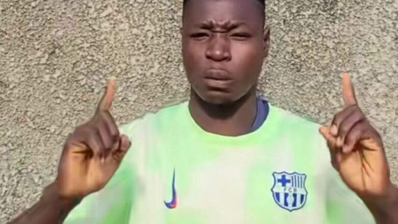 Kalli Bidiyon: Matashi da yayi rantsuwa hadda cewa Allah ya Qonashi in Messi bai ci World Cup ba