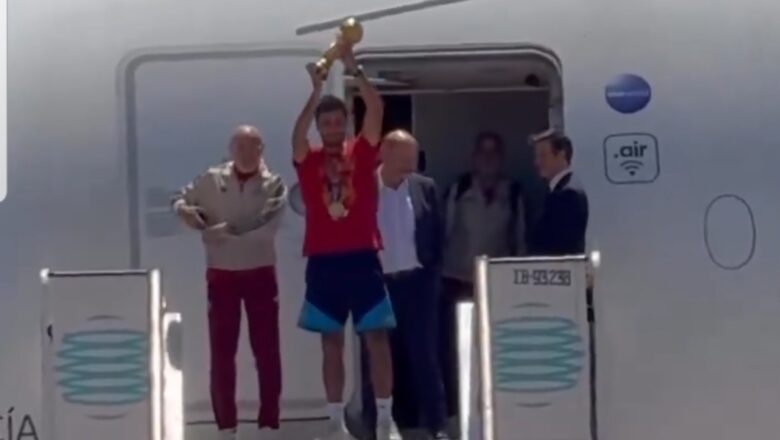 Kalli Bidiyon: ‘Yan kwallon Spain sun koma gida da World Cup