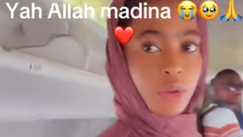 Kalli Bidiyon: Gorgeous ta je aikin Umrah