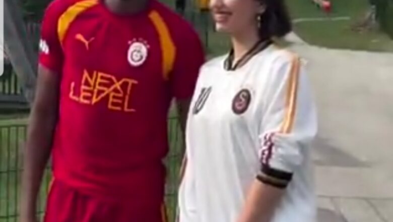 Kalli Bidiyon: Dan kwallon Najeriya, Victor Osimhen ya koma kungiyarsa ta Galatasaray ya fara Atisaye
