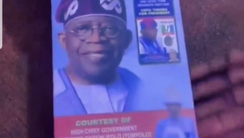 Kalli Bidiyon wayar yakin neman zaben Shugaba Tinubu data bayyana