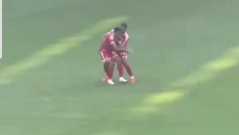 Dan Kwallo Jamal Musiala ya yanke jiki ana tsaka da wasa