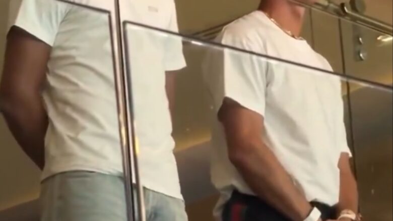 Kalli Bidiyon: Yanda Cristiano Ronaldo da Dansa suka je kallon wasan Alnasr