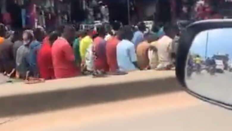 Kalli Bidiyon: Yanda Inyamurai ke cewa Gwamnan jiharsu ta Imo ya dauki mataki kan Musulmai saboda sun gansu suna sallah ranar Juma’a akan Titi