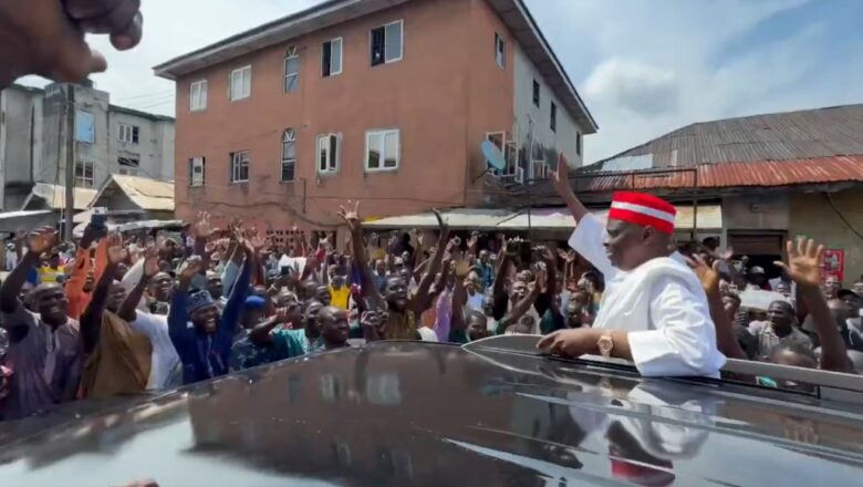 Kalli Bidiyon: Yanda Kwankwaso ya samu tarba me kyau a jihar Rivers bayan Sallar Juma’a a yau