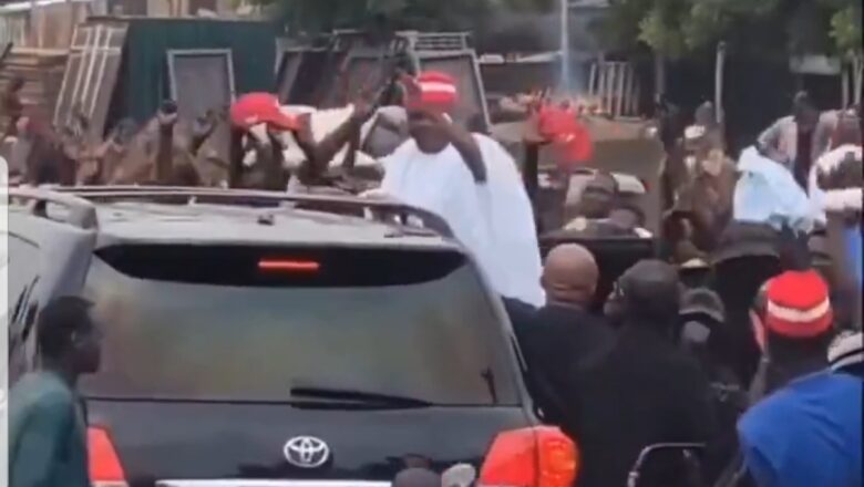 Kalli Bidiyon: Yanda akawa Kwankwaso ihun bamayi