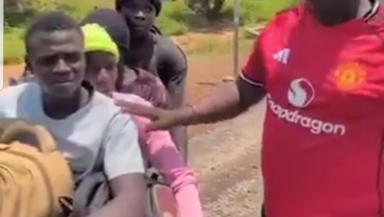 Kalli Bidiyon: Yanda wani mutum ya ga matasa su 4 akan mashin yace daga ina suke, suka ce masa daga Jigawa suke zasu cirani Abuja