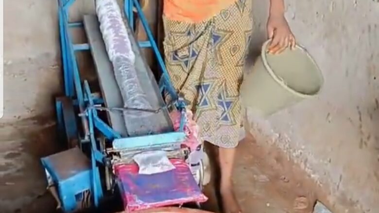 Kalli Bidiyon: Yanda wata mata ke buga Pure Water a gida da ya jawo cece-kuce