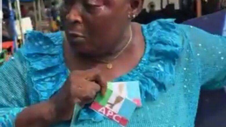 Kalli Bidiyon: Wata mata me goyon bayan APC da Tinubu da aka rushewa wajan Sana’a a Abuja