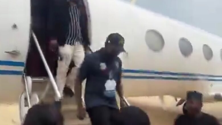 Kalli Bidiyon: Dan Shugaban yakin neman zaben shugaban kasa, Bola Ahmad Tinubu, Ahmad Abdulaziz Yari yaje jihar Zamfara da jiragen sama 3
