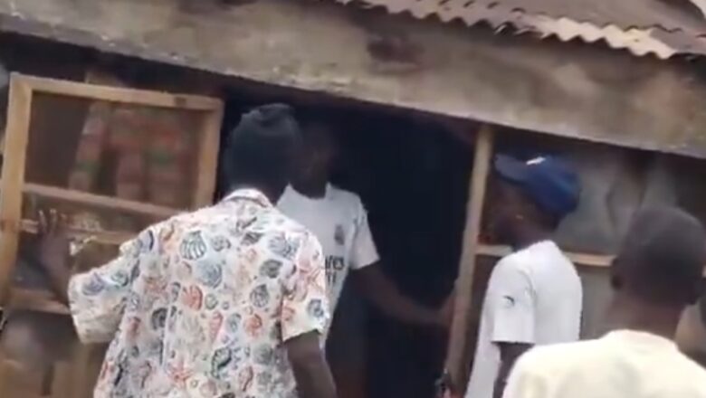 Kalli Bidiyon: Yanda Rikici ya barke tsakanin Dan Arewa dake da shago a Lagos da ‘yan iskan gari saboda ya hanasu bashi