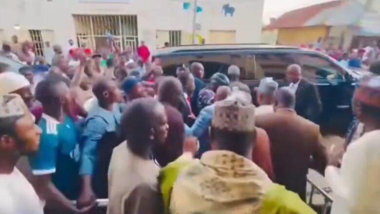Kalli Bidiyon: Yanda Akawa shugaban yakin neman zaben shugaban kasa, Bola Ahmad Tinubu, watau Abdulaziz Yari Ihun bama yi a Kaduna